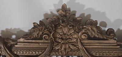 LOT 31X: Nightstand and Decorative Mirror