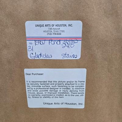 LOT 36Z: Artist Signed Print