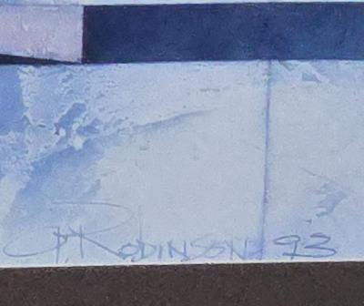 LOT 37S: Signed Abstract Art Print and Improvisation No. 23 (Troika) by Wassily Kandinsky Print