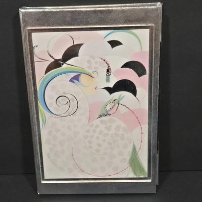 LOT 81X: School Supplies Including Denim Binder, Folder, Note Pads, Address Book, and More