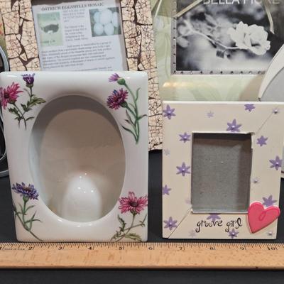 LOT 83X: Picture Board, Frames, Albums, Easels, and More