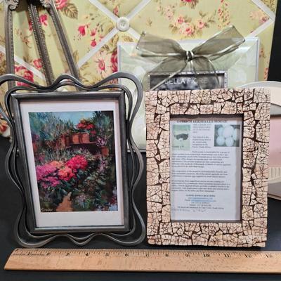 LOT 83X: Picture Board, Frames, Albums, Easels, and More