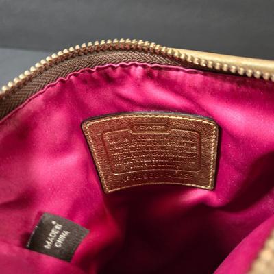 LOT 87X: Coach Cross Body Bag and Clutch