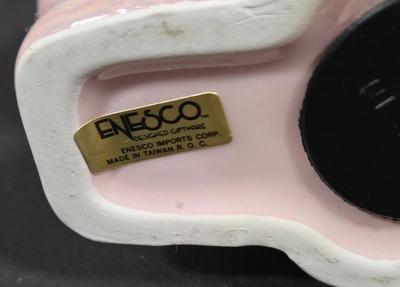 LOT 91X: Ceramic Basket, Snow Globe, Coin Banks, and More