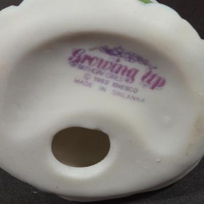 LOT 91X: Ceramic Basket, Snow Globe, Coin Banks, and More