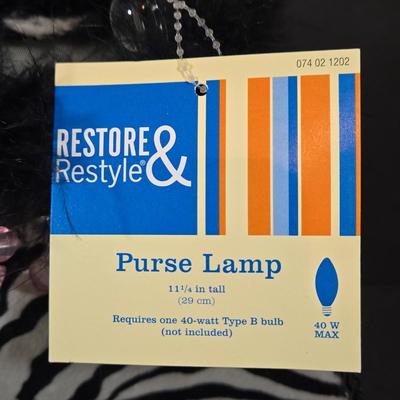 LOT 93X: Tween Vanity Set Including Purse Lamp, Eiffel Tower, and More