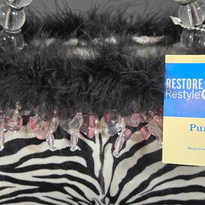 LOT 93X: Tween Vanity Set Including Purse Lamp, Eiffel Tower, and More