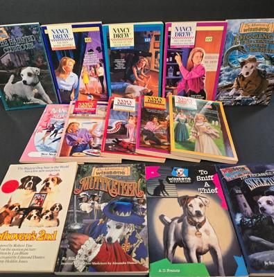 LOT 94X: Nancy Drew Books, Wishbone Mysteries, and More/ Great Stocking Stuffers!