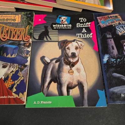 LOT 94X: Nancy Drew Books, Wishbone Mysteries, and More/ Great Stocking Stuffers!