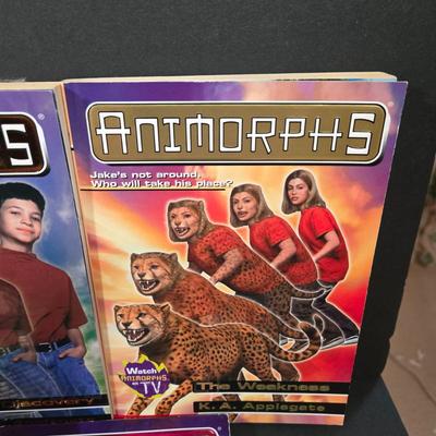 LOT 95X: Scholastic Animorphs Books