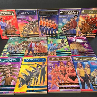 LOT 95X: Scholastic Animorphs Books