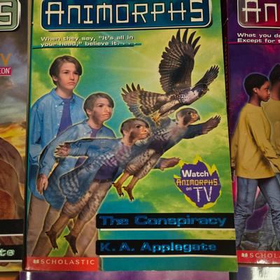 LOT 95X: Scholastic Animorphs Books