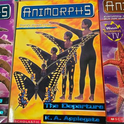 LOT 95X: Scholastic Animorphs Books