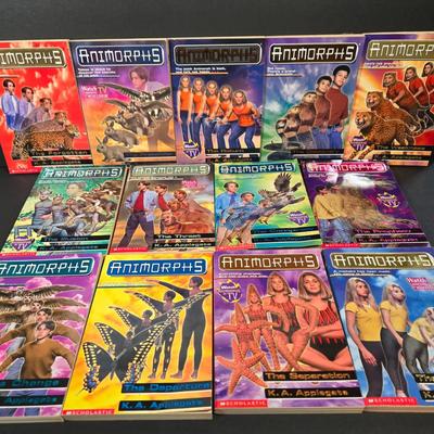 LOT 95X: Scholastic Animorphs Books