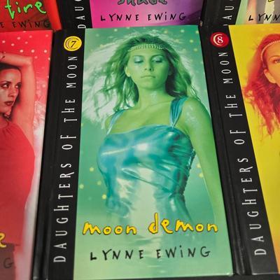 LOT 96X: Daughters of the Moon Book Series 1- 8 by Lynne Ewing