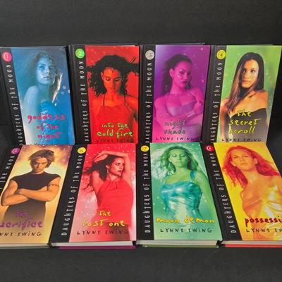 LOT 96X: Daughters of the Moon Book Series 1- 8 by Lynne Ewing