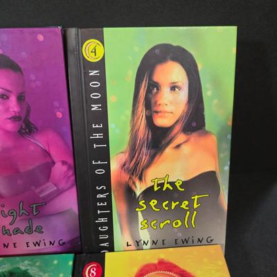 LOT 96X: Daughters of the Moon Book Series 1- 8 by Lynne Ewing