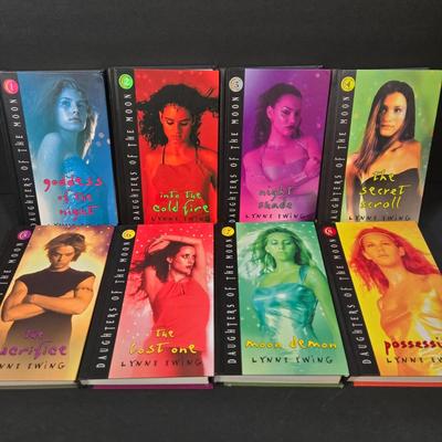 LOT 96X: Daughters of the Moon Book Series 1- 8 by Lynne Ewing