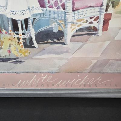 LOT 98X: Flower Prints Including Two White House Flower Arrangements