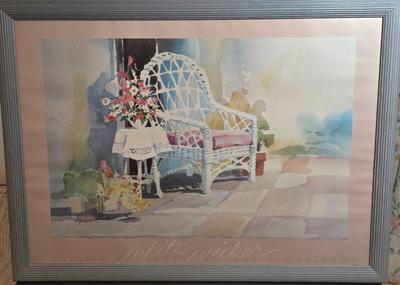 LOT 98X: Flower Prints Including Two White House Flower Arrangements