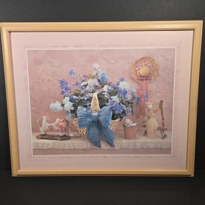 LOT 98X: Flower Prints Including Two White House Flower Arrangements