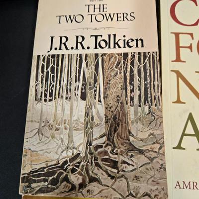 LOT 103X: Variety of Books Including The Two Towers, Catching Fire, 1984, and More