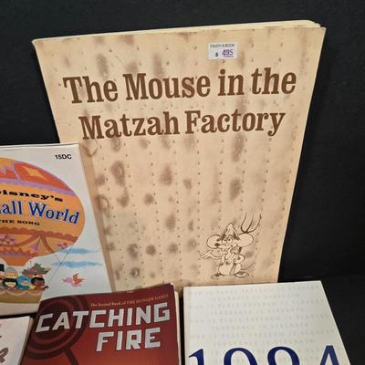 LOT 103X: Variety of Books Including The Two Towers, Catching Fire, 1984, and More