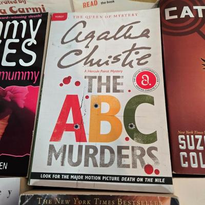 LOT 103X: Variety of Books Including The Two Towers, Catching Fire, 1984, and More