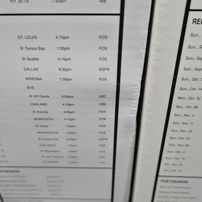 LOT 105Z: Eight Away Jersey Donovan McNabb Bobble Heads NIB