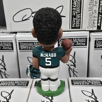 LOT 105Z: Eight Away Jersey Donovan McNabb Bobble Heads NIB