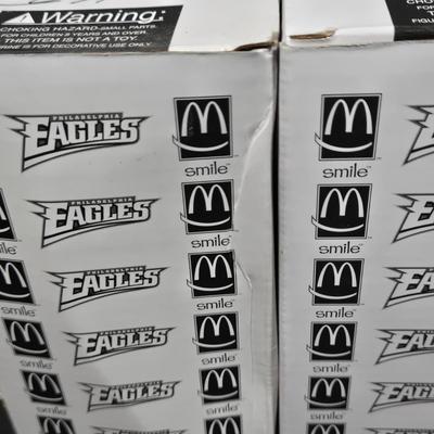 LOT 105Z: Eight Away Jersey Donovan McNabb Bobble Heads NIB