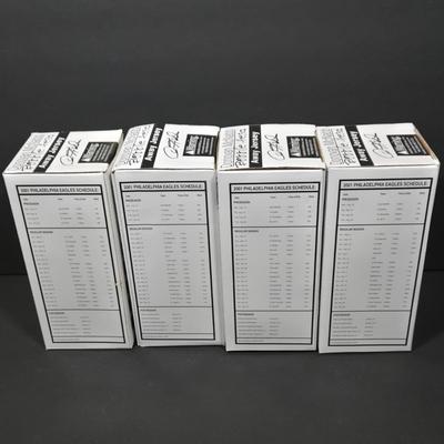 LOT 105Z: Eight Away Jersey Donovan McNabb Bobble Heads NIB