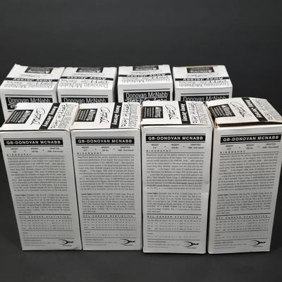 LOT 105Z: Eight Away Jersey Donovan McNabb Bobble Heads NIB