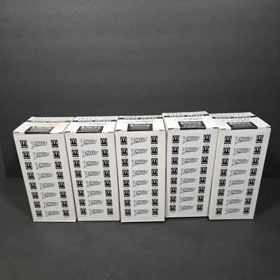 LOT 106Z: NIB Donovan McNabb Bobble Heads/ 5 Home Jerseys, 4 Away