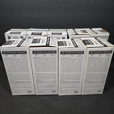 LOT 106Z: Nine Away Jersey Donovan McNabb Bobble Heads NIB