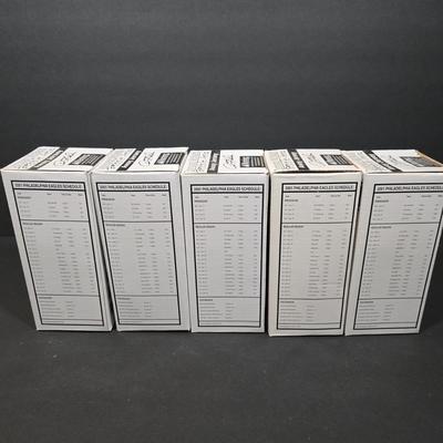 LOT 106Z: Nine Away Jersey Donovan McNabb Bobble Heads NIB