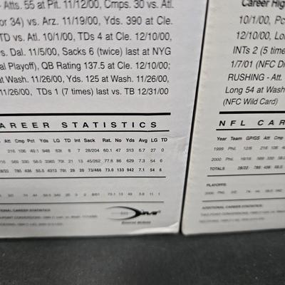 LOT 106Z: Nine Away Jersey Donovan McNabb Bobble Heads NIB