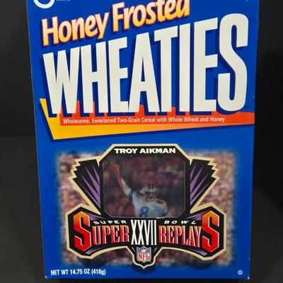 LOT 109Z: Sports Memorabilia Collector's Jackpot Including Wheaties Boxes, Assorted Cards, Bobble Head, and More