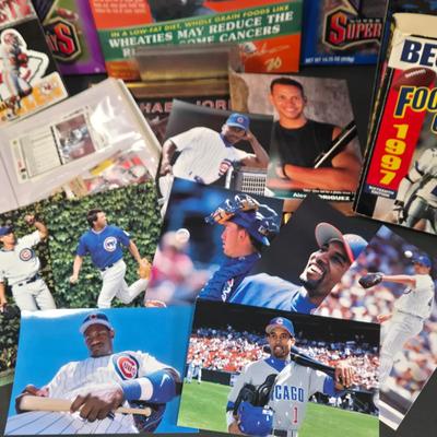 LOT 109Z: Sports Memorabilia Collector's Jackpot Including Wheaties Boxes, Assorted Cards, Bobble Head, and More