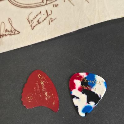 LOT 110Z: Assorted Sports Fan's Collectibles Including Penants, Cards, and More