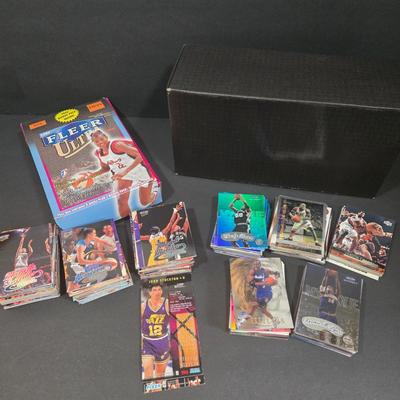 LOT 111Z: Fleer WNBA and Assorted NBA Collectible Cards