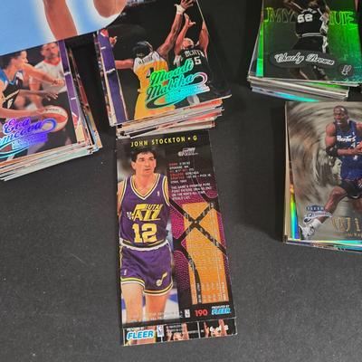 LOT 111Z: Fleer WNBA and Assorted NBA Collectible Cards