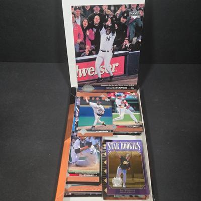 LOT 112Z: Three Upper Deck Boxes and Shoe Box Filled with Baseball Cards