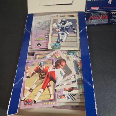 LOT 113Z: Four Boxes of 1993 Pro Set Power Football Trading Cards