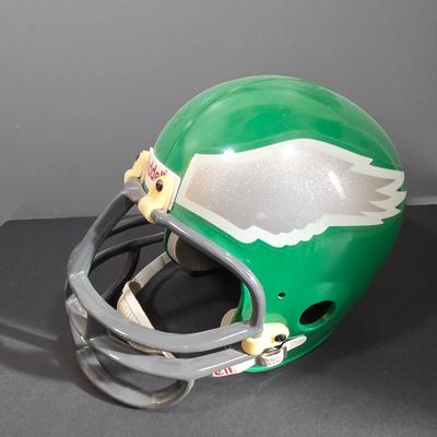 LOT Philadelphia Eagles Waste Paper Tin, Bucket, Helmet, and More