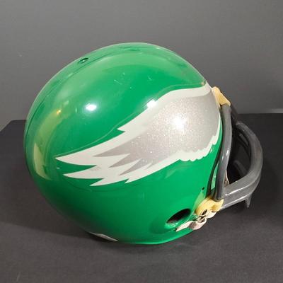 LOT Philadelphia Eagles Waste Paper Tin, Bucket, Helmet, and More