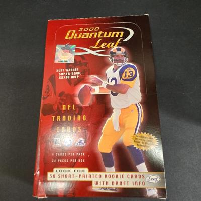 LOT 151Z: Multiple Boxes of Football Trading Cards