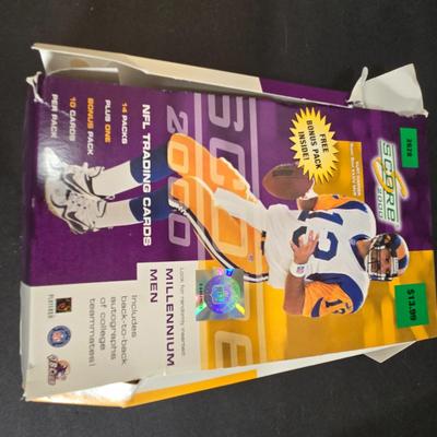 LOT 152: Variety of Boxes of Football Trading Cards