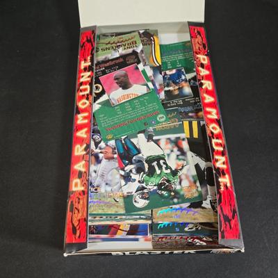 LOT 152: Variety of Boxes of Football Trading Cards