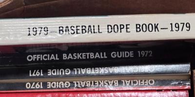 LOT 155Z: Large Box Filled with Books for the Sports History Fans